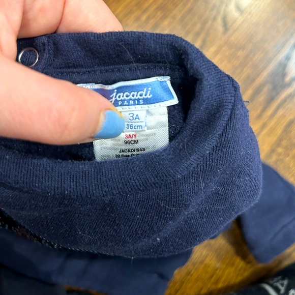 Jacadi reversible sequins (Paris/Londres) sweatshirt - Picture 4 of 5